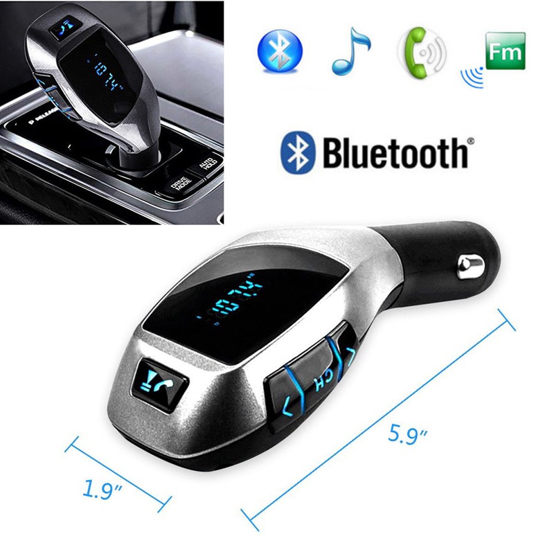 EARLDOM M25 CAR FM BLUETOOTH MODULATOR MP3  &amp; USB, TF CARD/AUDIO