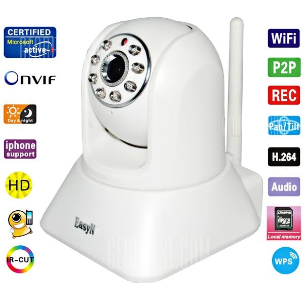 Easy-N 1080P Full HD P2P WiFi IP Camera CCTV IR Night Vision SD Slot