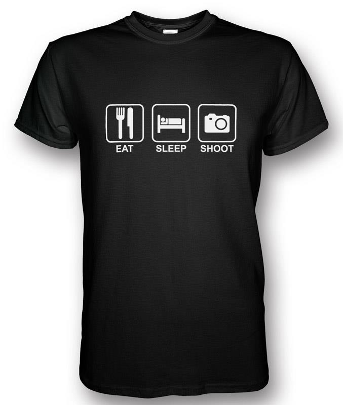 Eat Sleep Shoot T-shirt 