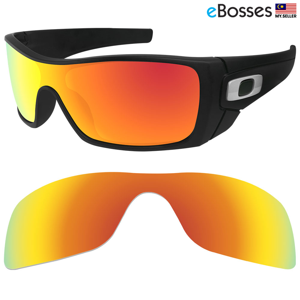 Oakley Batwolf Lenses >> Ebosses Polarized Replacement Lenses For Oakley Batwolf Fire Oakley Batwolf Lenses >> Ebosses Polarized Replacement Lenses For Oakley Batwolf Fire