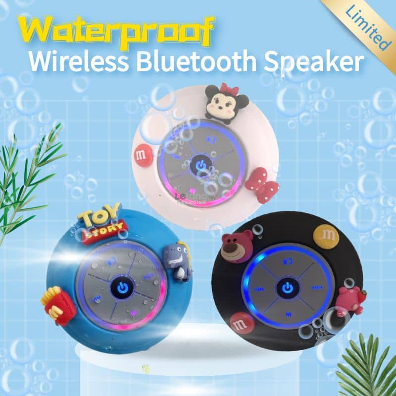 EDEMS Bluetooth Speaker Mini Stereo Waterproof Built-in Microphone