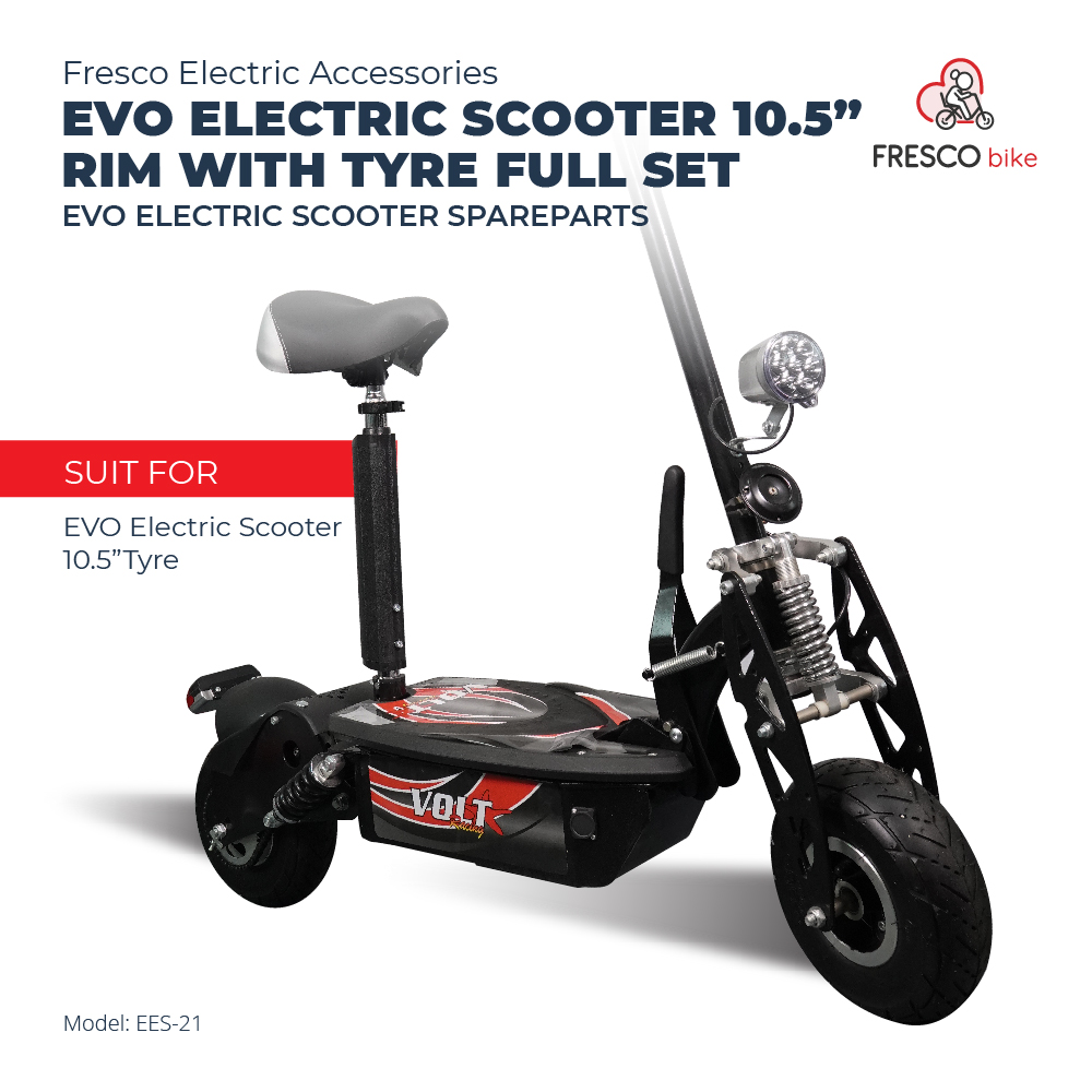 EES-21 Evo Electric Scooter 10.5&#8221; Rim With Tyre Full Set Spare parts