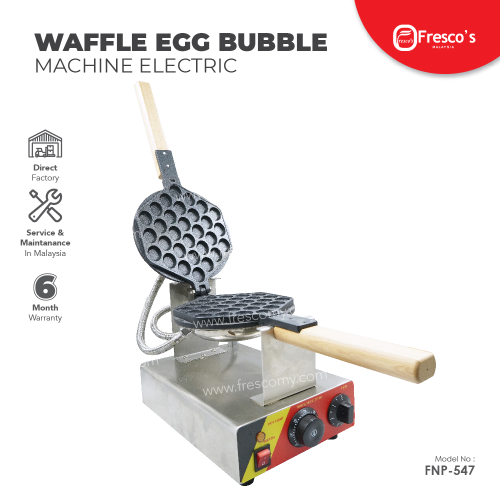 Egg Bubble Waffle Machine Electric