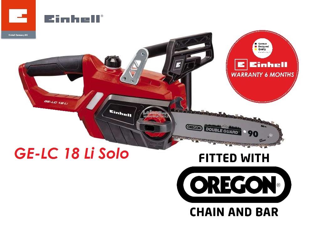 Einhell 18v 10 25cm Cordless Chain Saw Solo