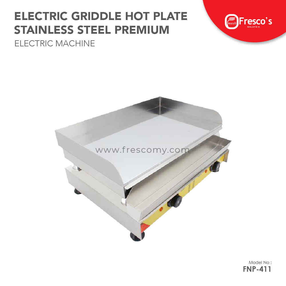 Griddle hot outlet plate