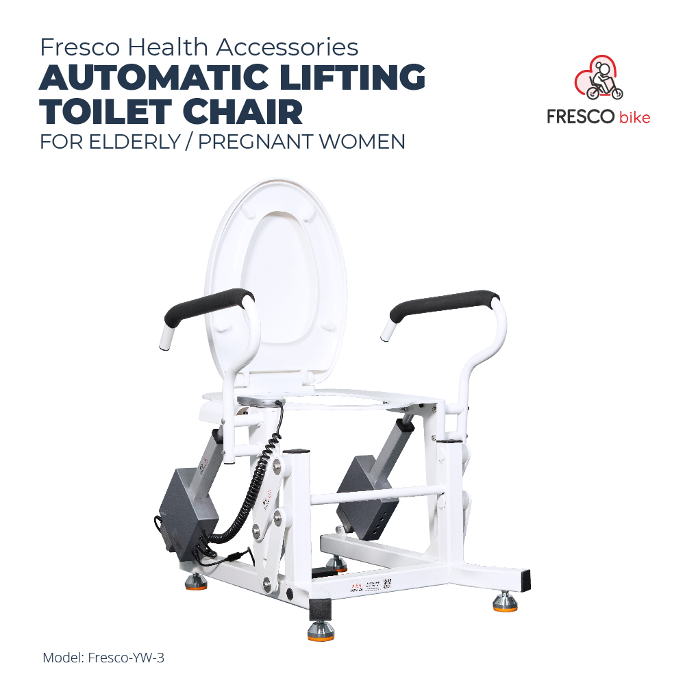 Electric Smart Elderly Automatic Lifting Seat Chair Toilet Handle Bar
