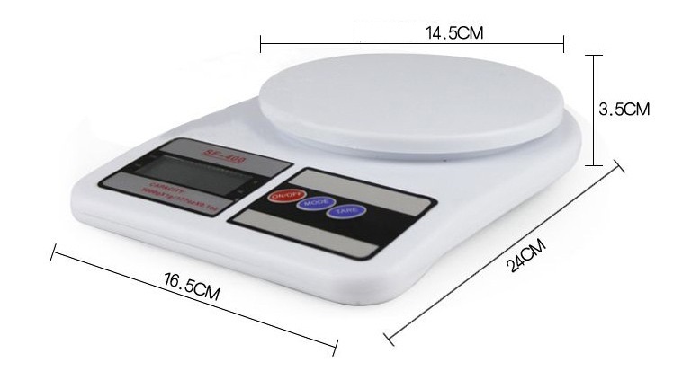 Electronic Digital Scale Kitchen 7kg Food Weight Scale