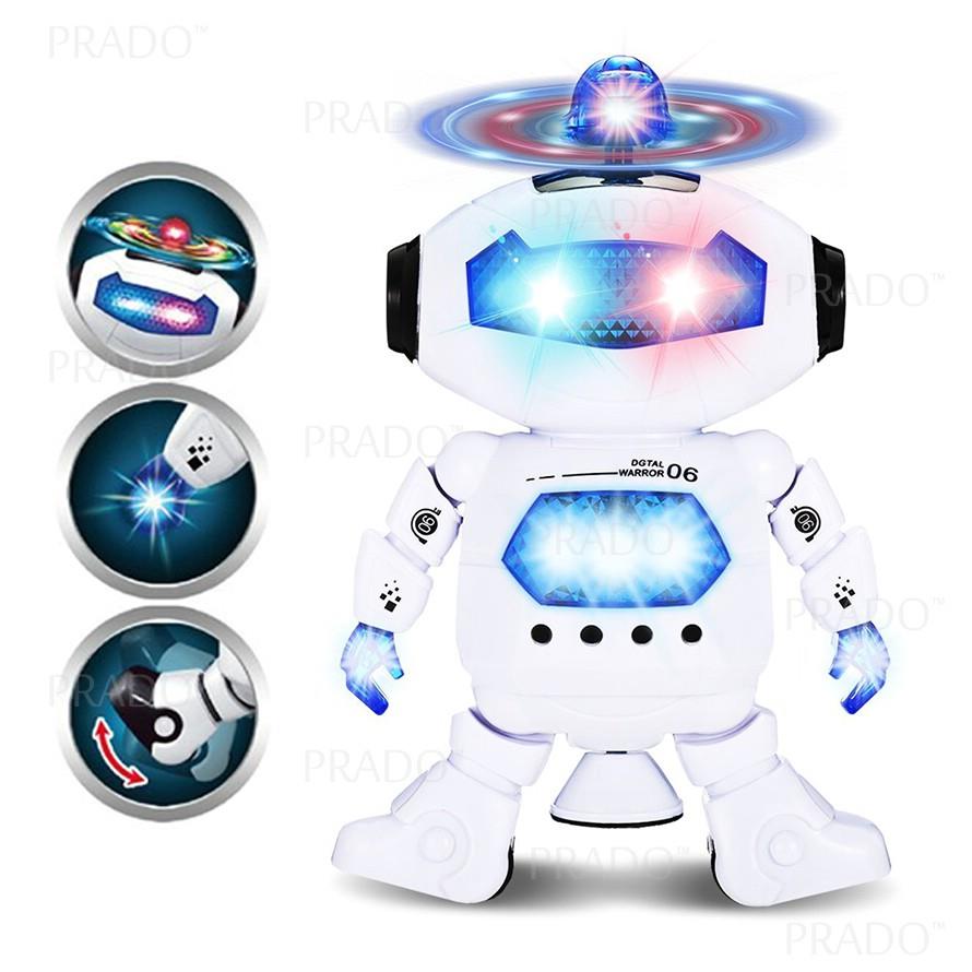 electronic walking dancing robot