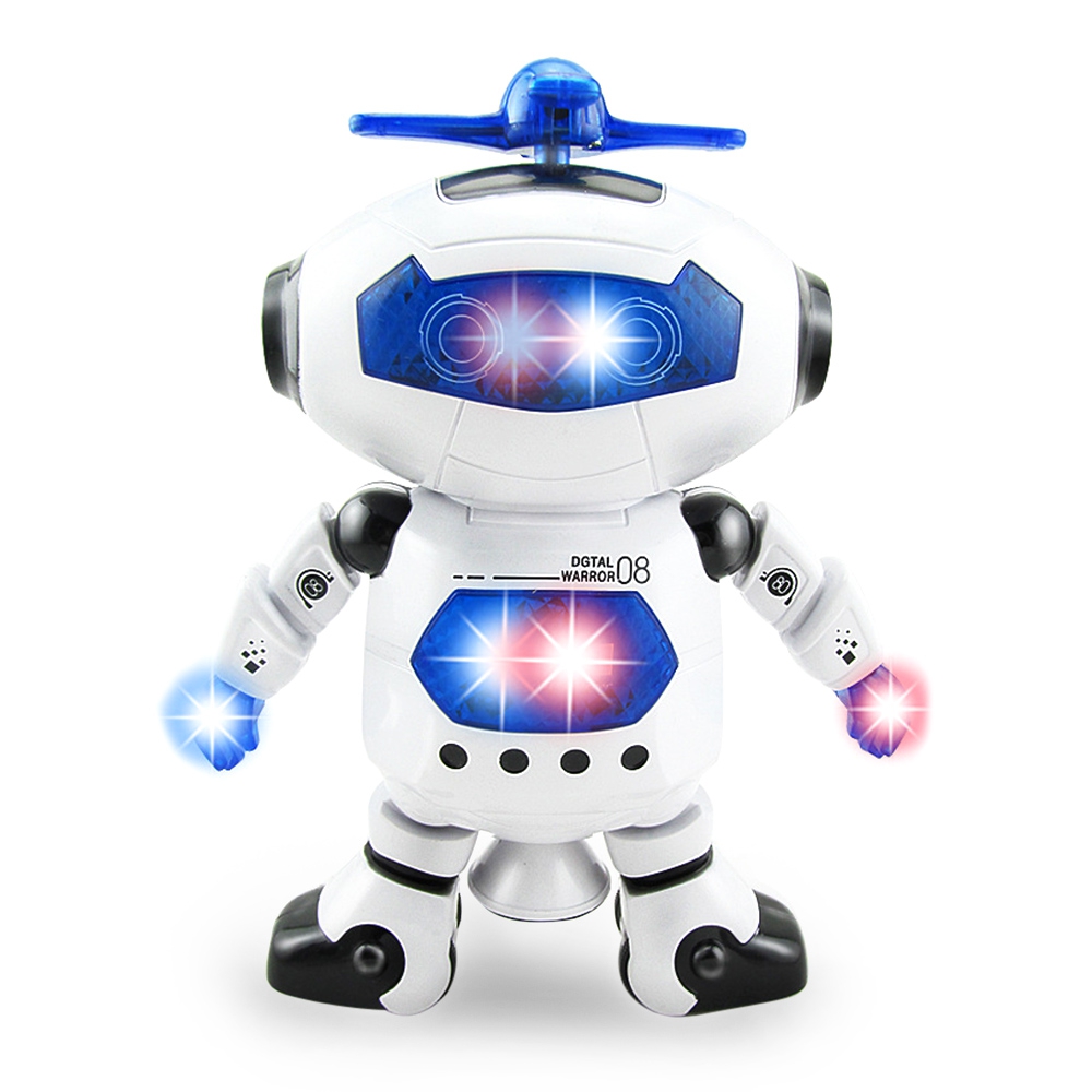 electronic walking dancing robot