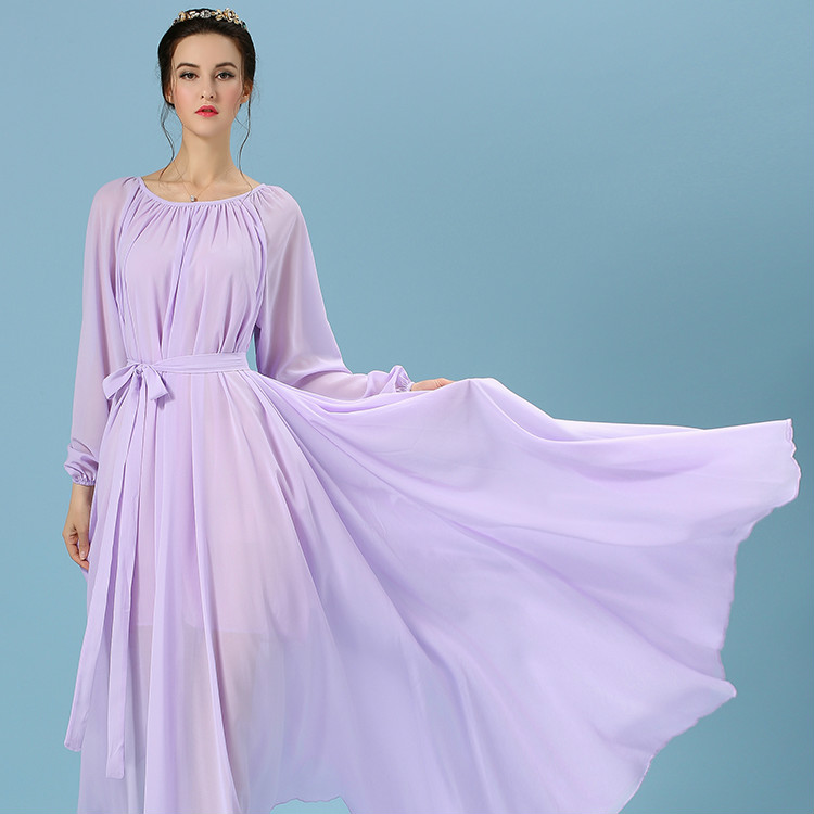 Light Purple Maxi Dress
