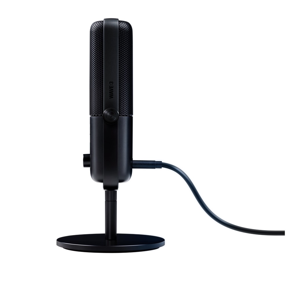 Elgato 3 USB Premium Microphone and Digital Mixing Solution (Black)