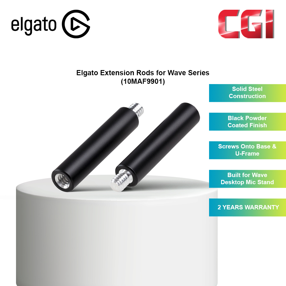 Elgato Extension Rods for Wave Series - 10MAF9901