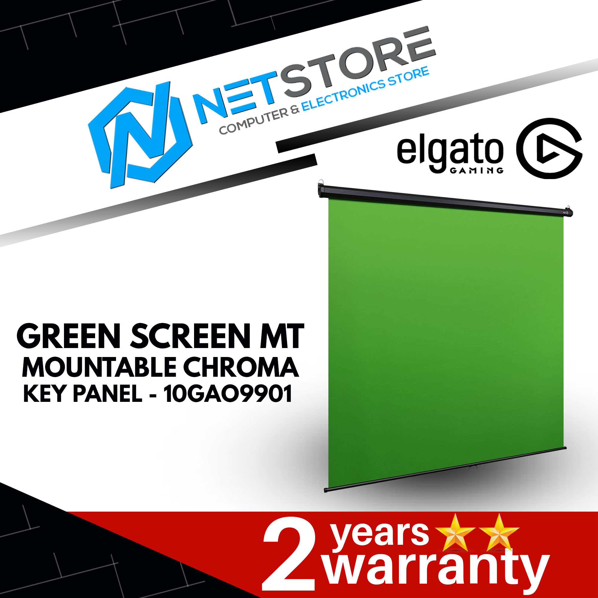 ELGATO GREEN SCREEN MT -MOUNTABLE CHROMA KEY PANEL - 10GAO9901