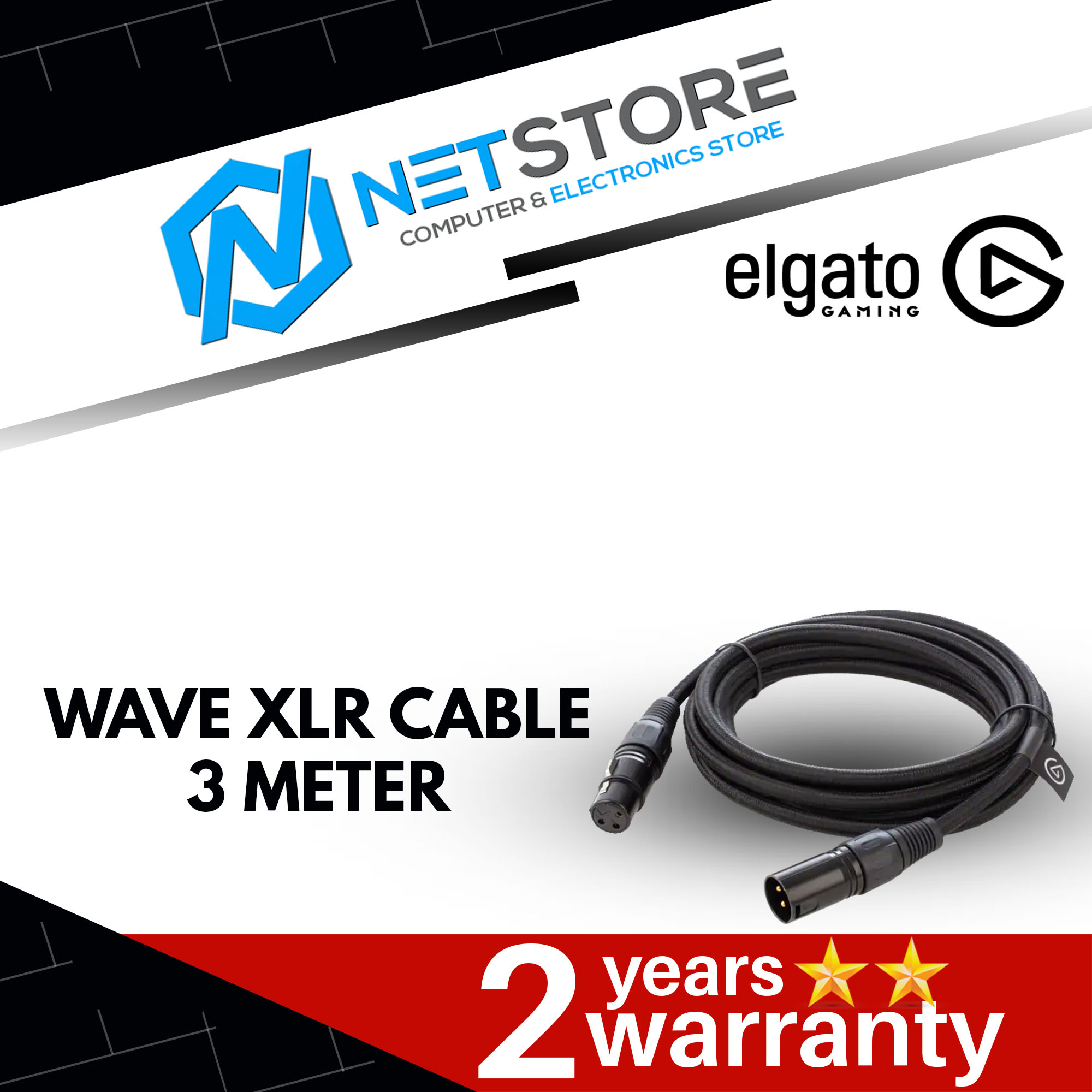 ELGATO WAVE XLR CABLE 3 METER - 10CAL9901