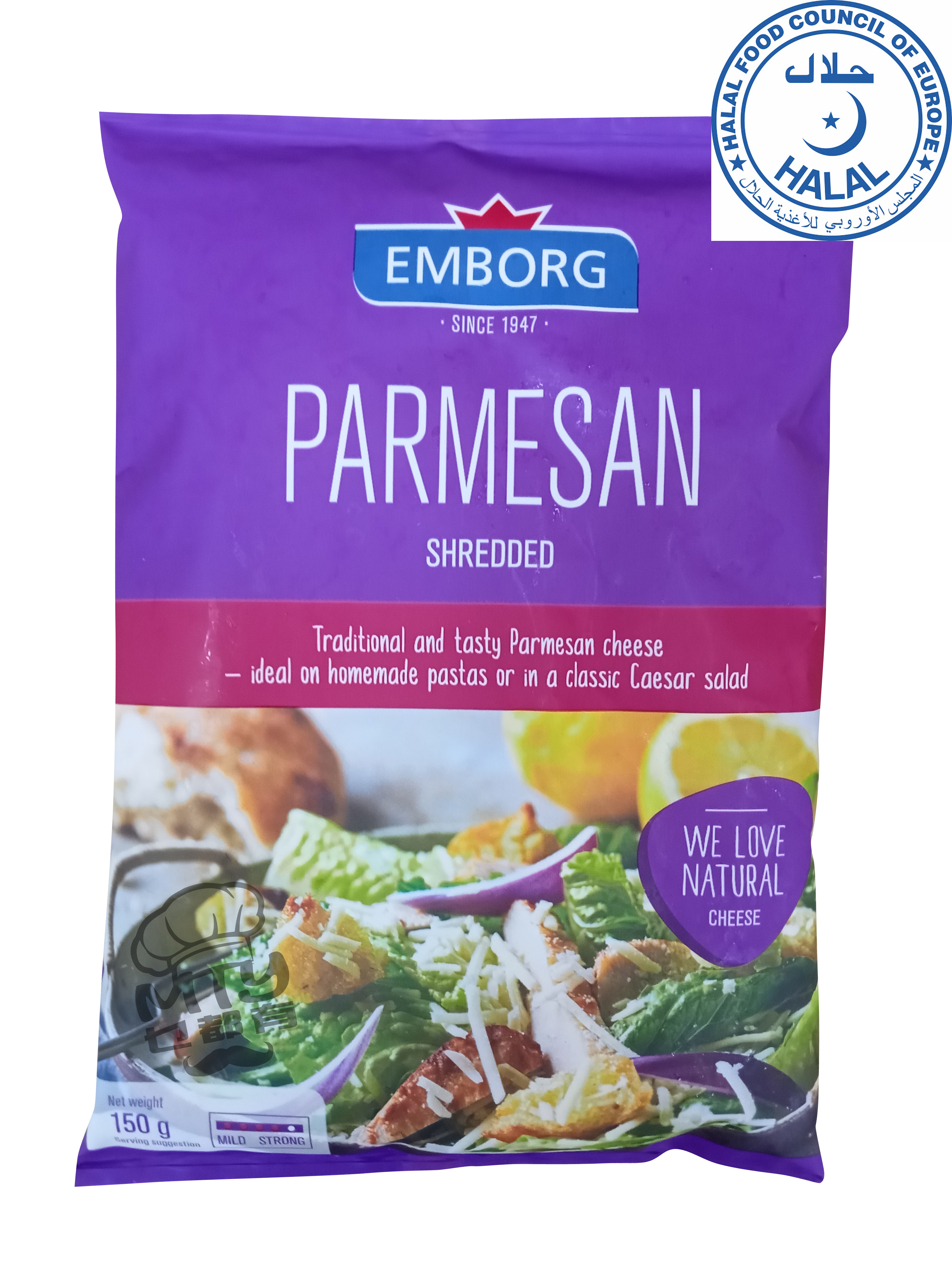 EMB Parmesan Shredded 150g