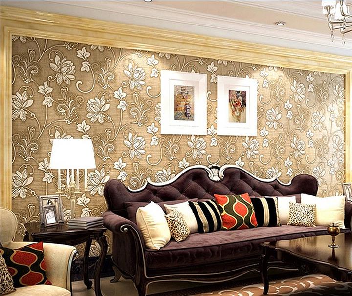 Embossed Textured Fl Wallpaper End 7 12 2019 10 15 Pm Embossed Textured Fl Wallpaper Rolls Art 10m Brown