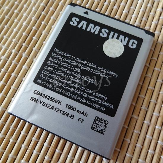 Enjoys: 100% ORIGINAL Battery EB424255VU Samsung S3850 Corby2 II S3350