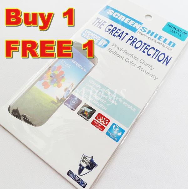 Enjoys: 2x MATTE AG 4H LCD Screen Protector for Huawei Ascend P8