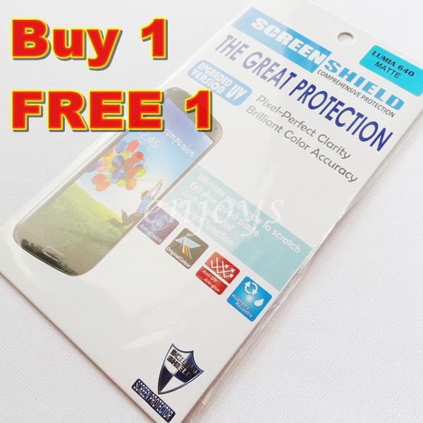 Enjoys: 2x MATTE AG 4H LCD Screen Protector for Microsoft Lumia 640