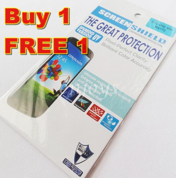 Enjoys: 2x MATTE AG LCD Screen Protector for HTC One M9 Plus / M9+