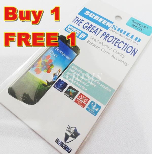 Enjoys: 2x MATTE AG LCD Screen Protector for Samsung Galaxy A3 /A300F
