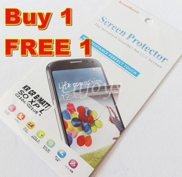 Enjoys: 2x MATTE AG LCD Screen Protector Sony Xperia L / C2105 S36h