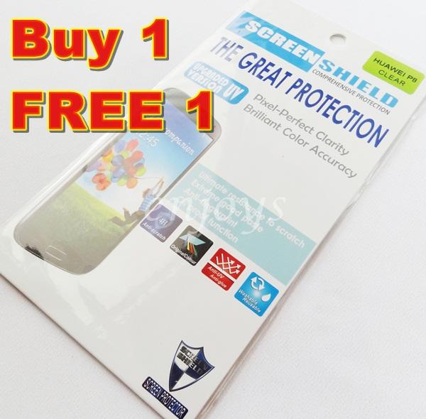 Enjoys: 2x Ultra Clear 4H LCD Screen Protector for Huawei Ascend P8