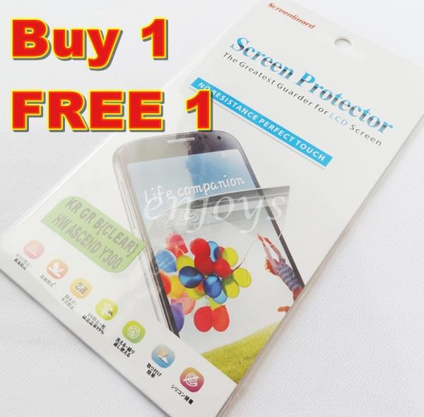 Enjoys: 2x Ultra Clear LCD Screen Protector for Huawei Ascend Y300