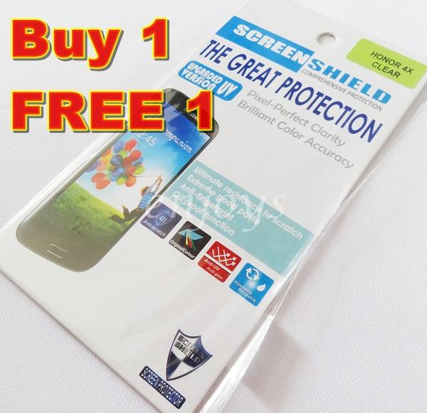 Enjoys: 2x Ultra Clear LCD Screen Protector for Huawei Honor 4X