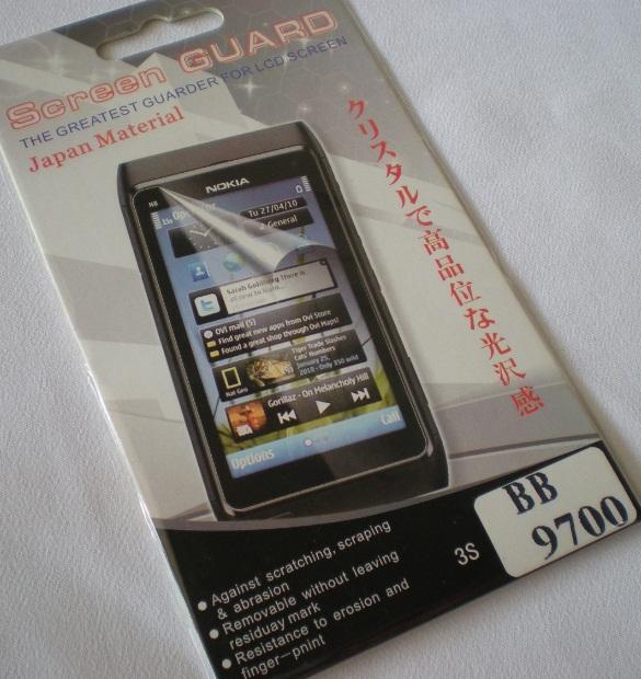 Enjoys: High Quality LCD Screen Protector for BlackBerry Bold2 9700