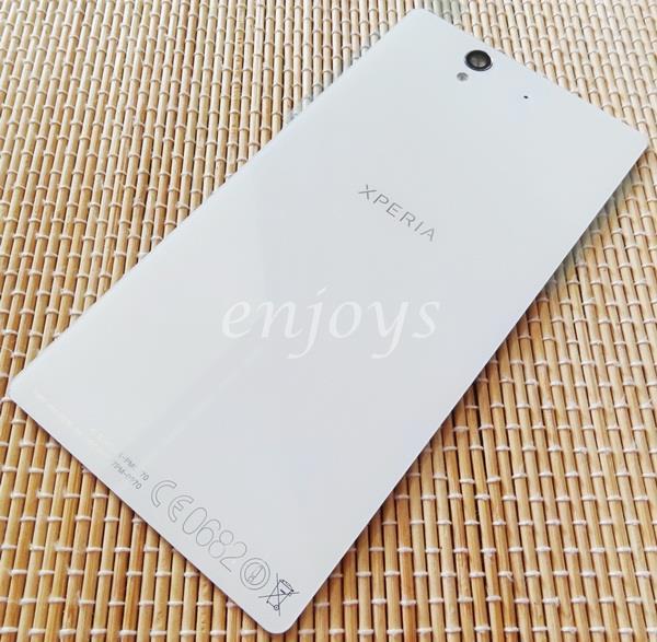 Enjoys: NEW HOUSING Battery Door Back Cover Sony Xperia Z C6603 ~WHITE
