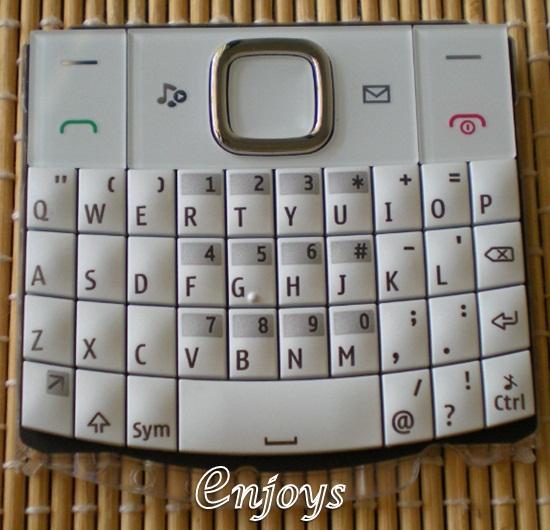 Enjoys: Keyboard Keypad Part Nokia X2-01 ~WHITE @Press like ORI