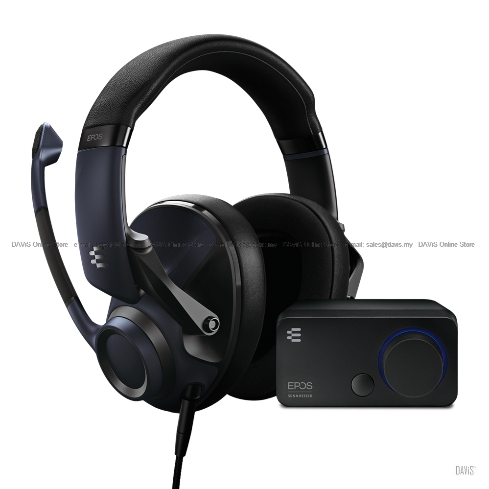 EPOS Audio H6PRO Bundle with GSX 300 Closed / Open Gaming Headsets