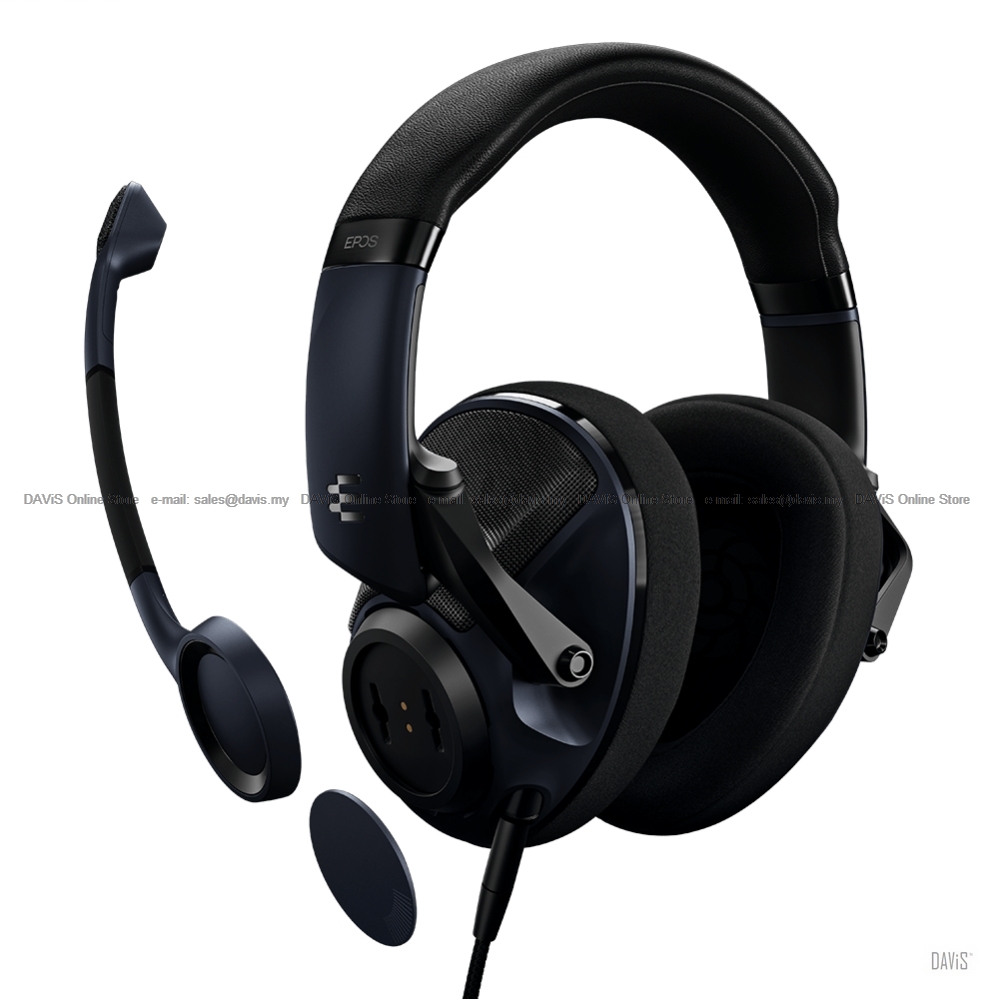 EPOS Audio H6PRO Closed / Open Acoustic Gaming Headsets Headphones