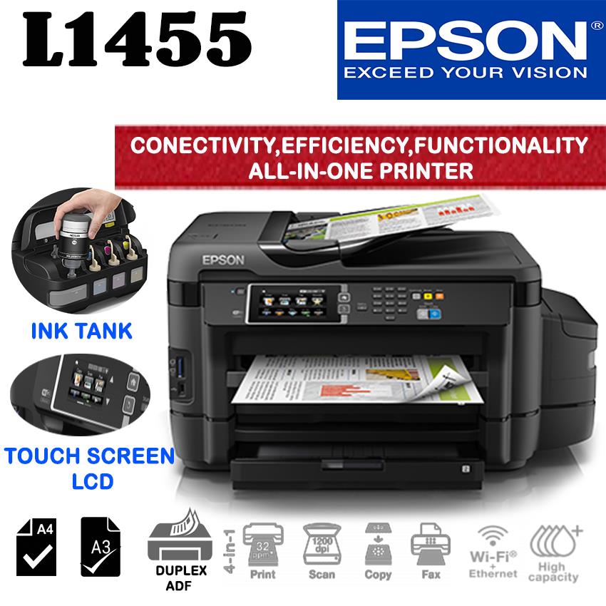 Epson L1455 A3 Wi-Fi Duplex All-in-One Printer with Anti UV Ink