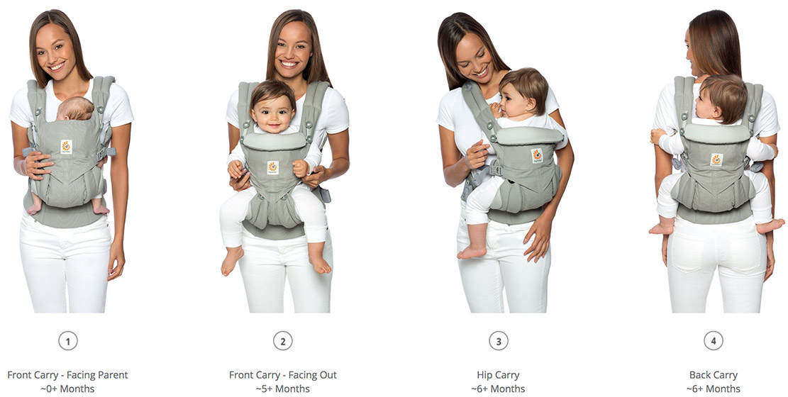 ergobaby omni 360 cool air black