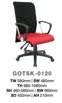 Ergonomic Executive Office Midback Mesh Chair model GOTSK-0120