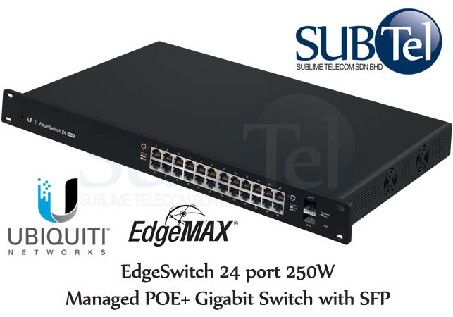 Edge switch 24 250w настройка