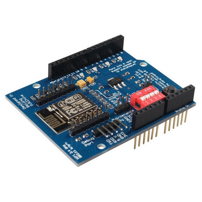 ESP8266 Serial WiFi Shield Extend Board for Arduino UNO R3