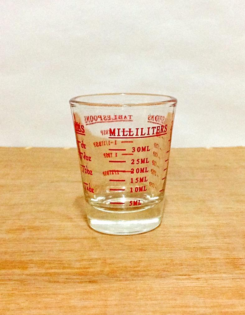 Espresso Shot Glass / Measure Cup 2o (end 12/7/2019 105 AM)