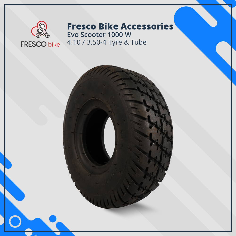 Evo Scooter 1000 W 4.10 / 3.50-4 Tyre &amp; Tube