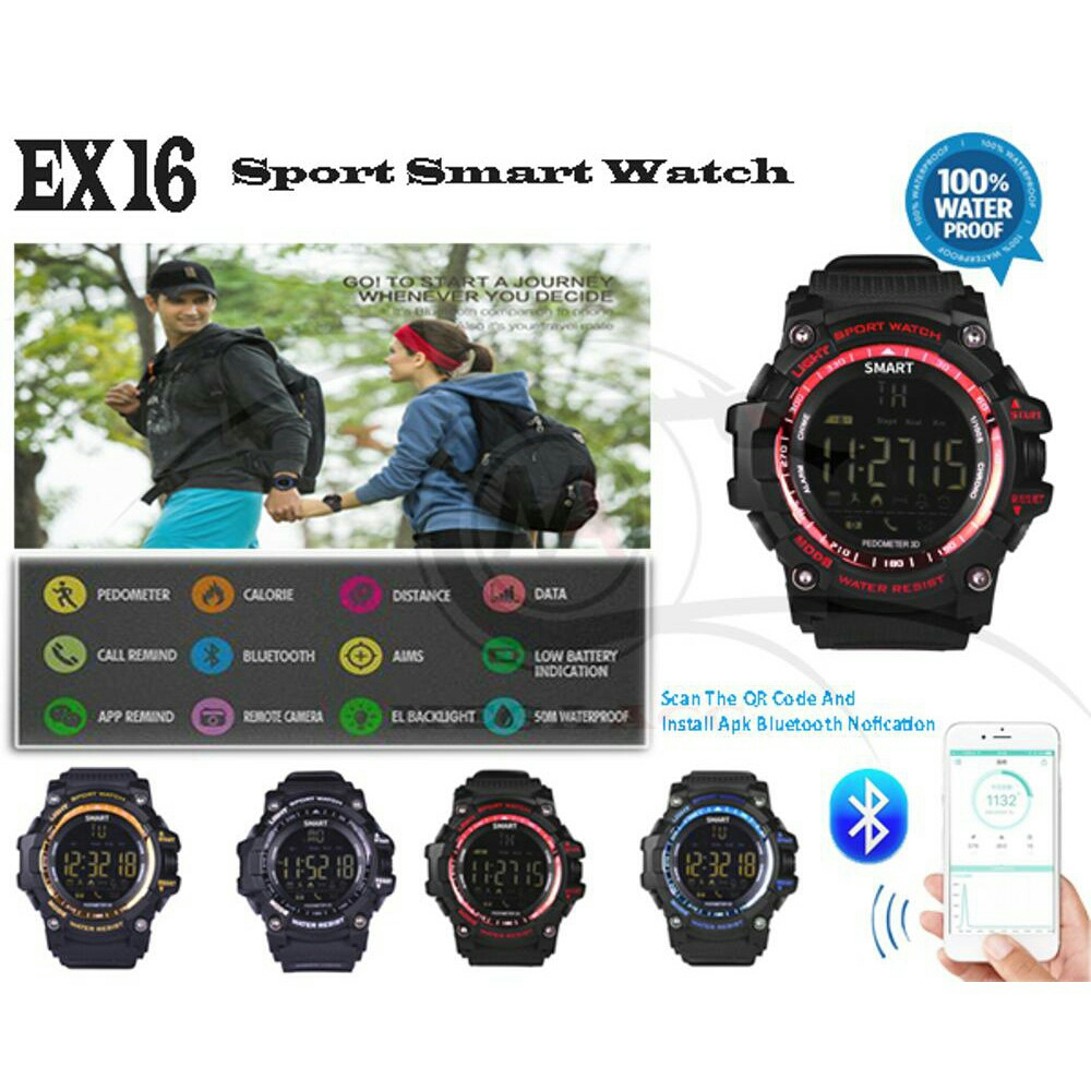 sport smartwatch ex16