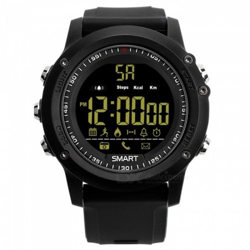 EX17 Luminous Dial Pedometer Bluetooth Fitness Sport Smart Watch