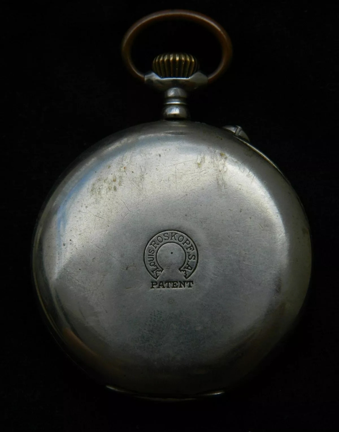 Excellent vintage Louis Roskopf SA patent pocket watch circa 1906
