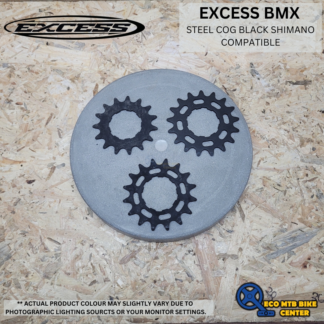 EXCESS BMX STEEL COG BLACK SHIMANO COMPATIBLE ( BMX )