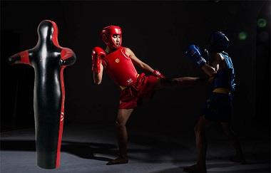 Exercise Fighting Training Puppet Fire Sandbag Model Boxing MMA Adult 