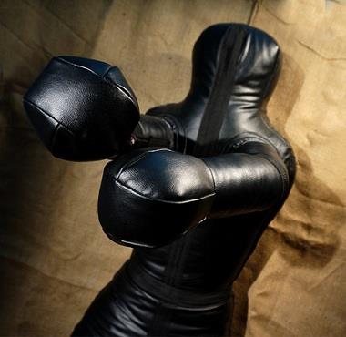 Exercise Fighting Training Puppet Fire Sandbag Model Boxing MMA Adult 