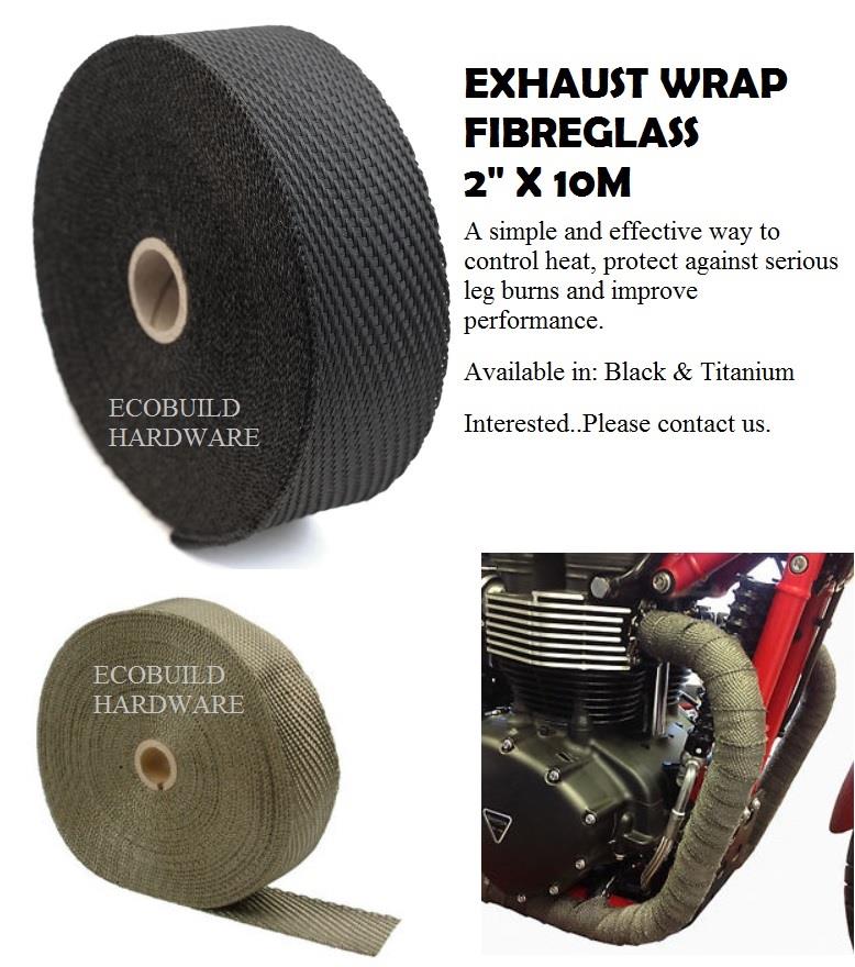 EXHAUST WRAP - FIBREGLASS