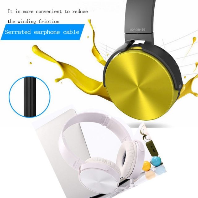 Extra Bass OEM Sony Wired Headset Stereo Headphone with Micphone