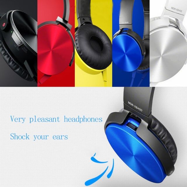 Extra Bass OEM Sony Wired Headset Stereo Headphone with Micphone